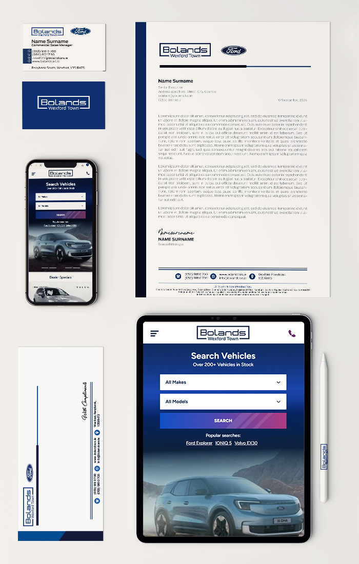 rebranding stationary